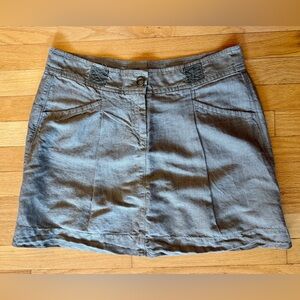LOFT Ann Taylor Loft women’s cotton linen blend skirt size 8
